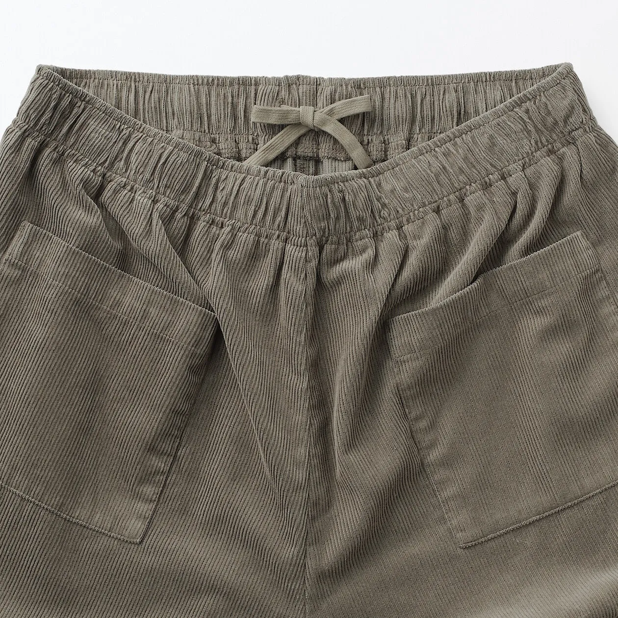 Corduroy Easy Fit Trousers