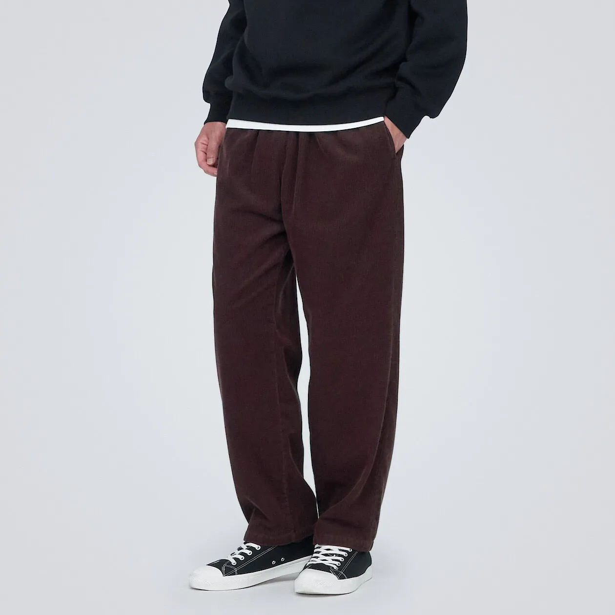 Corduroy Easy Fit Trousers