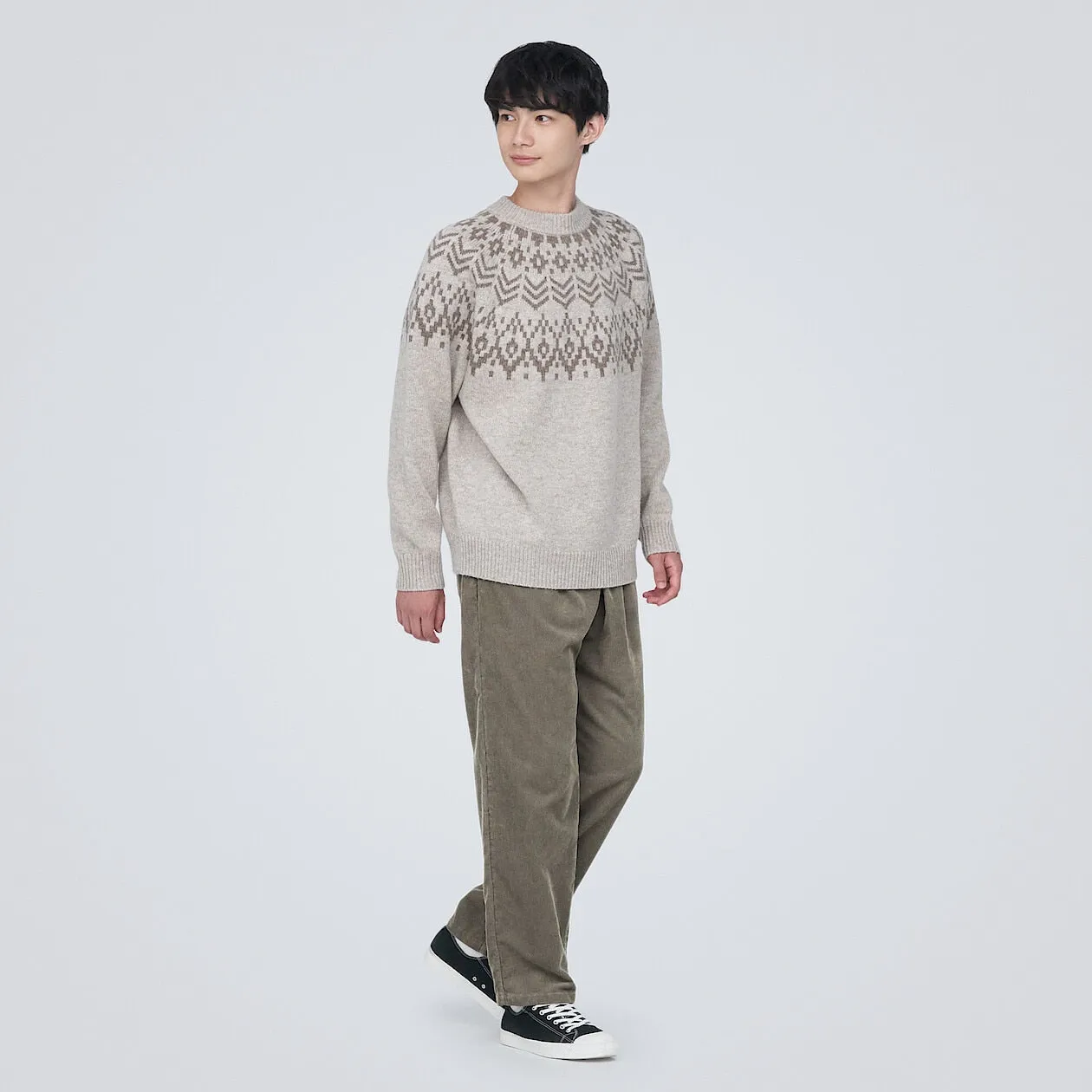 Corduroy Easy Fit Trousers