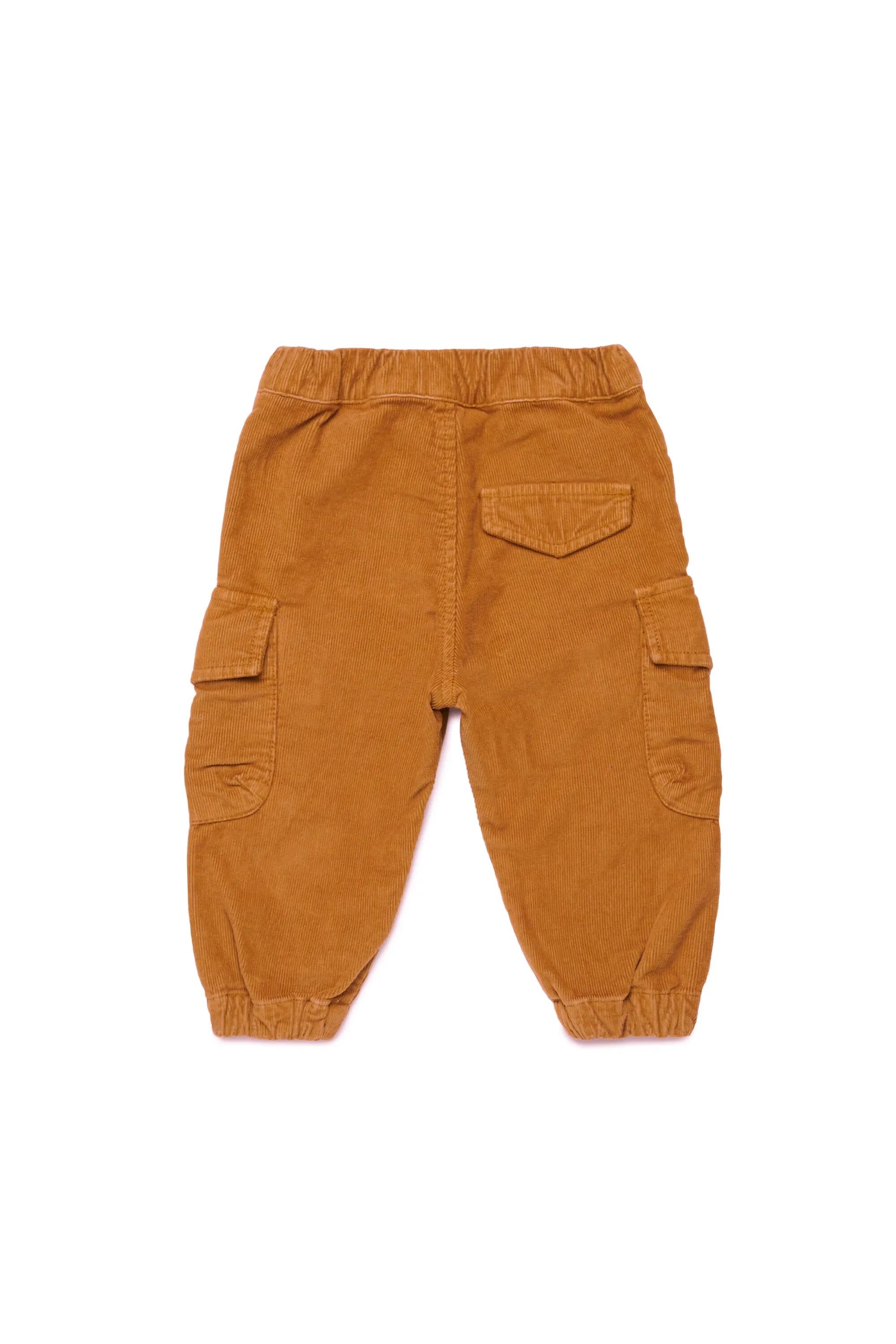 Corduroy ribbed cargo trousers