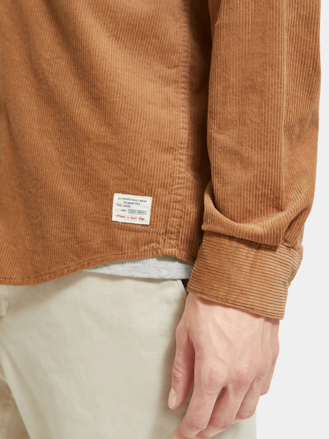 Corduroy shirt
