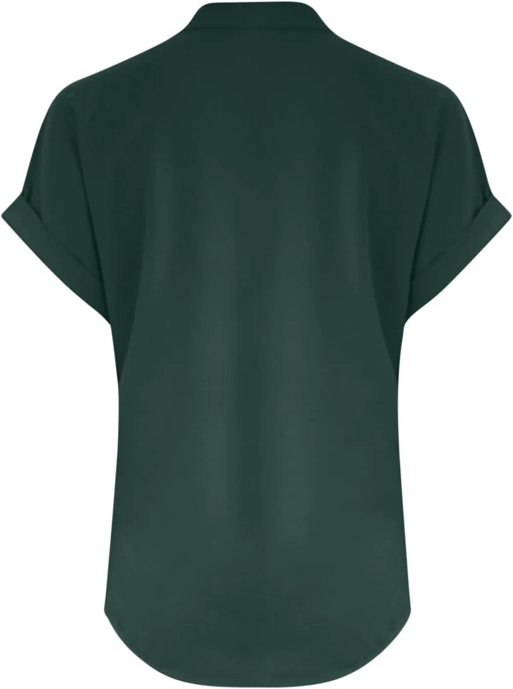 Cotton Linen Shirt for Women 2025 Trendy Short Sleeve Summer Blouse Button Down V Neck Tops Casual Vacation Tee Shirts