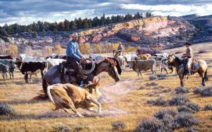 Cowboy Final Cut - Western Art