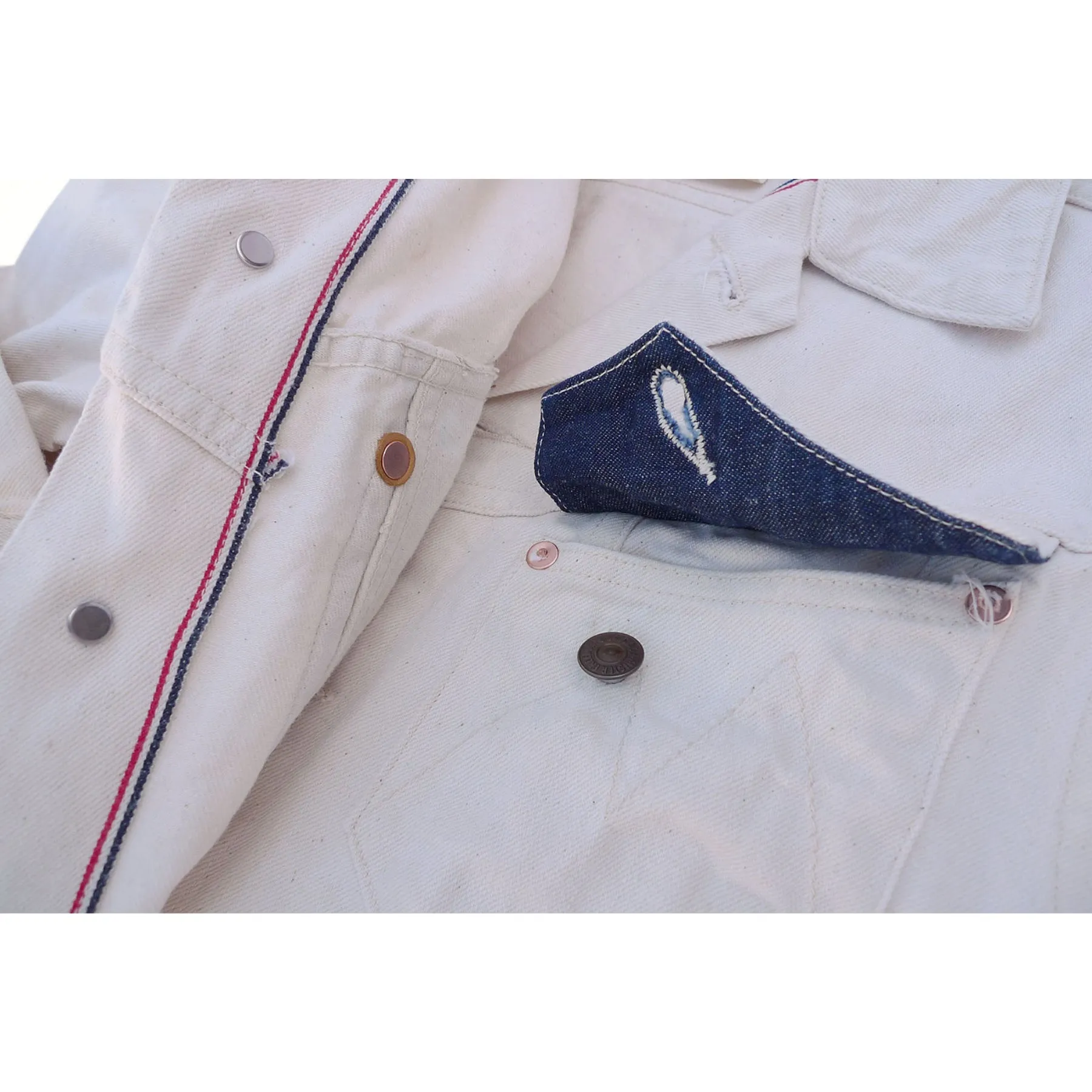 Cowboy Jacket - Wheat Denim - Warehouse