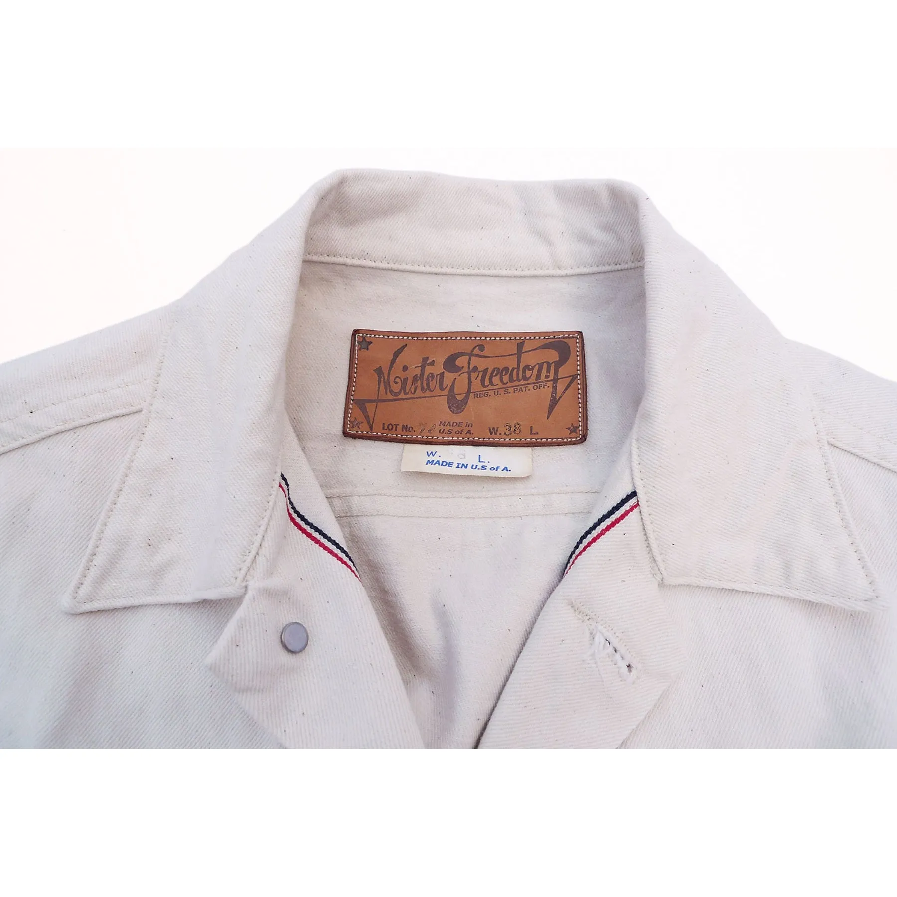 Cowboy Jacket - Wheat Denim - Warehouse