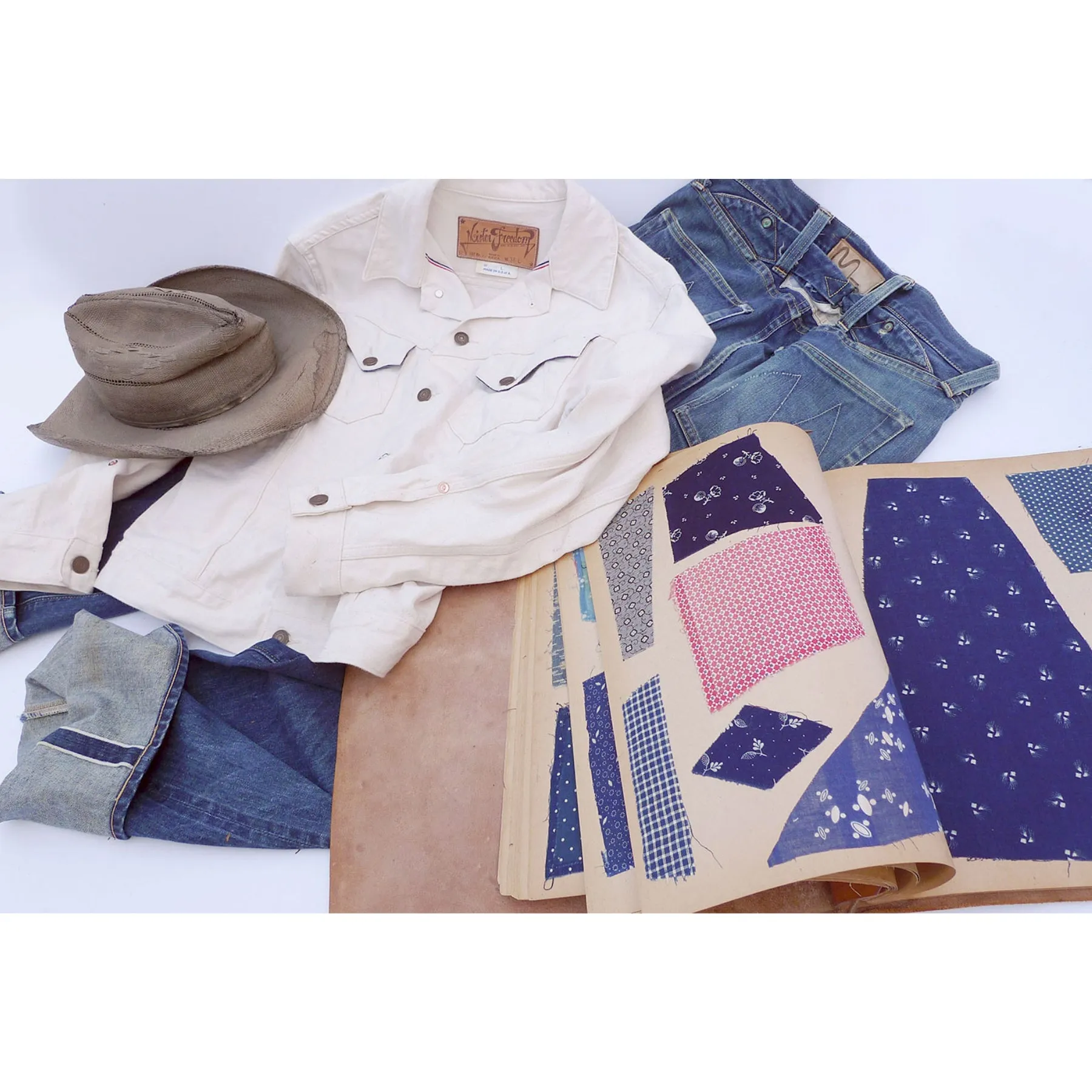Cowboy Jacket - Wheat Denim - Warehouse