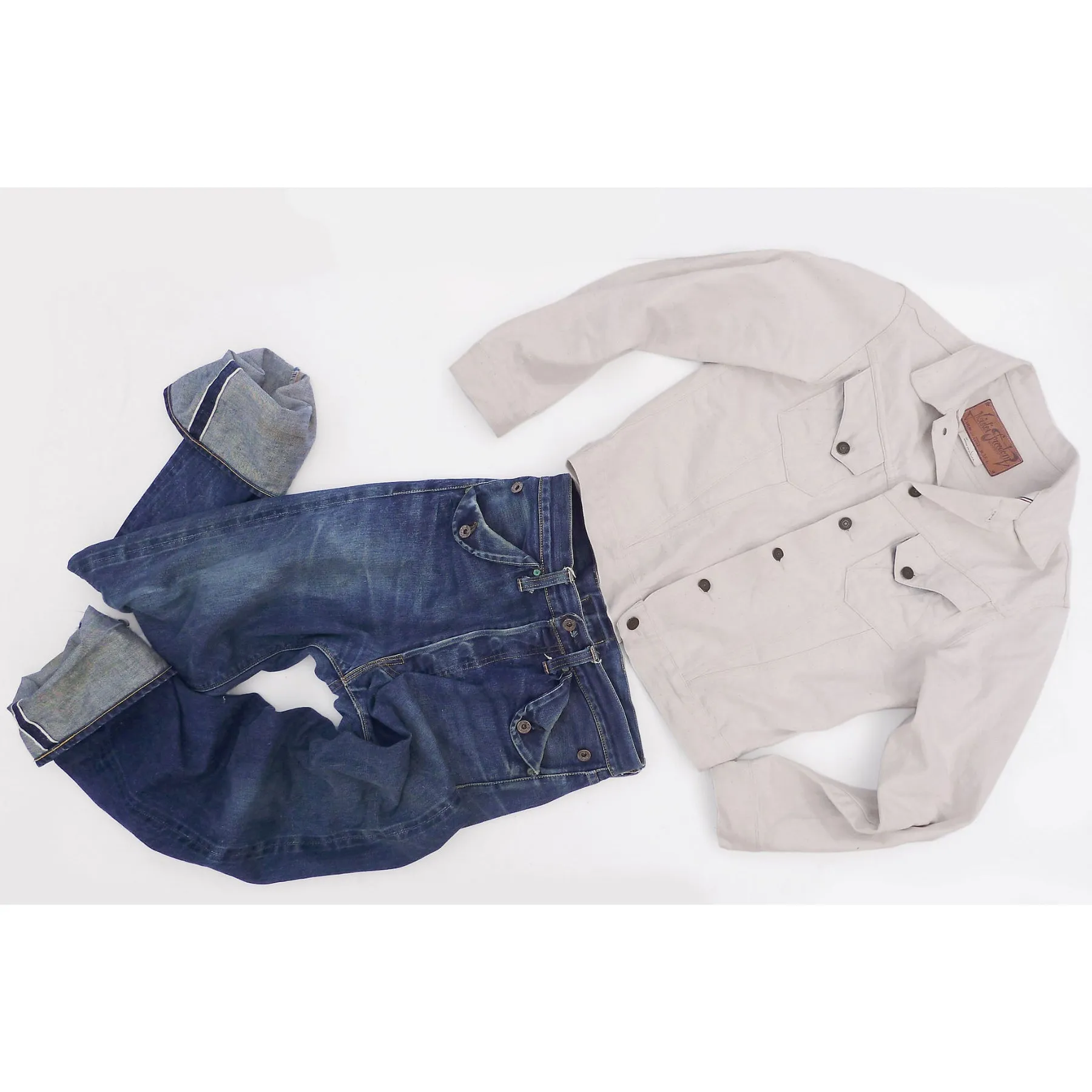 Cowboy Jacket - Wheat Denim - Warehouse
