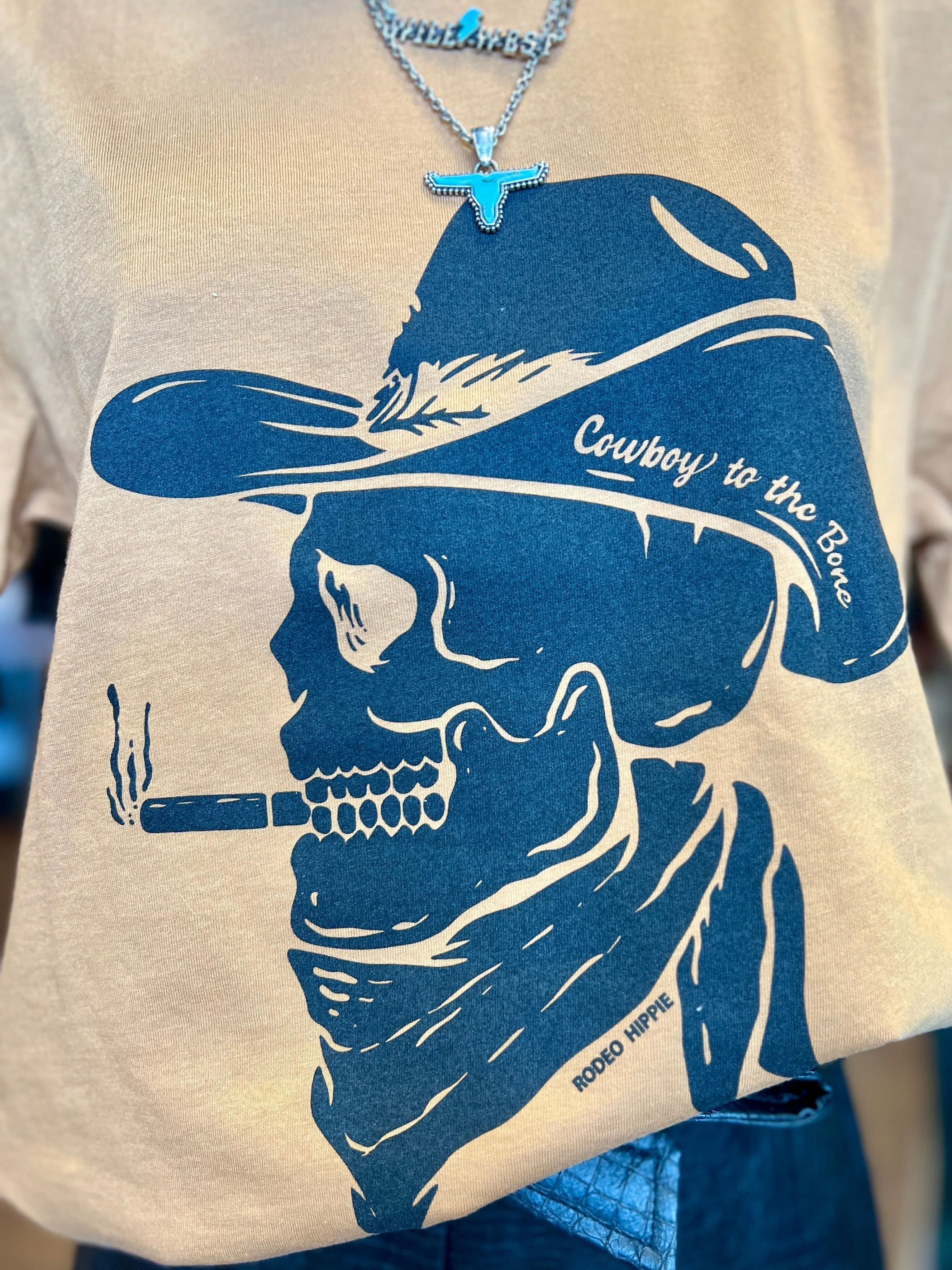 Cowboy To The Bone Tee