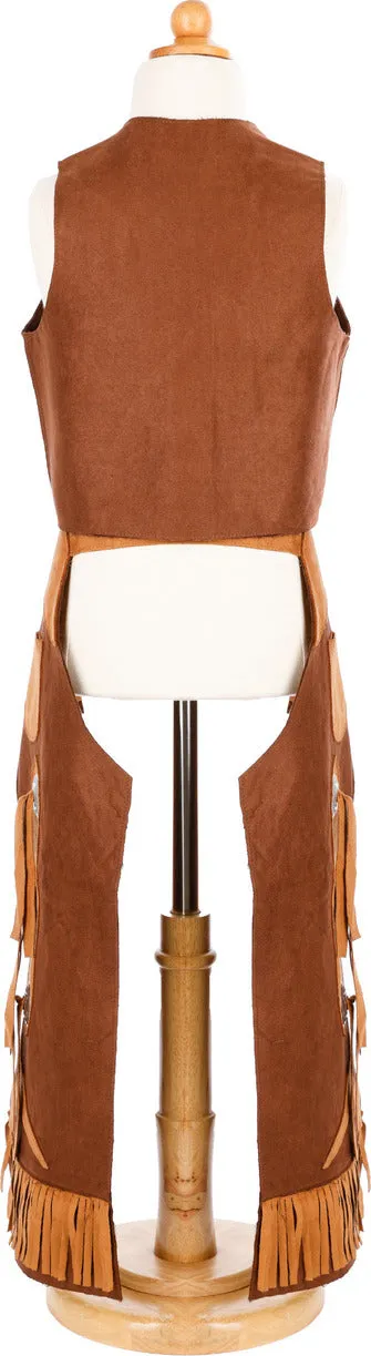 Cowboy Vest and Chaps (Size 5-6)