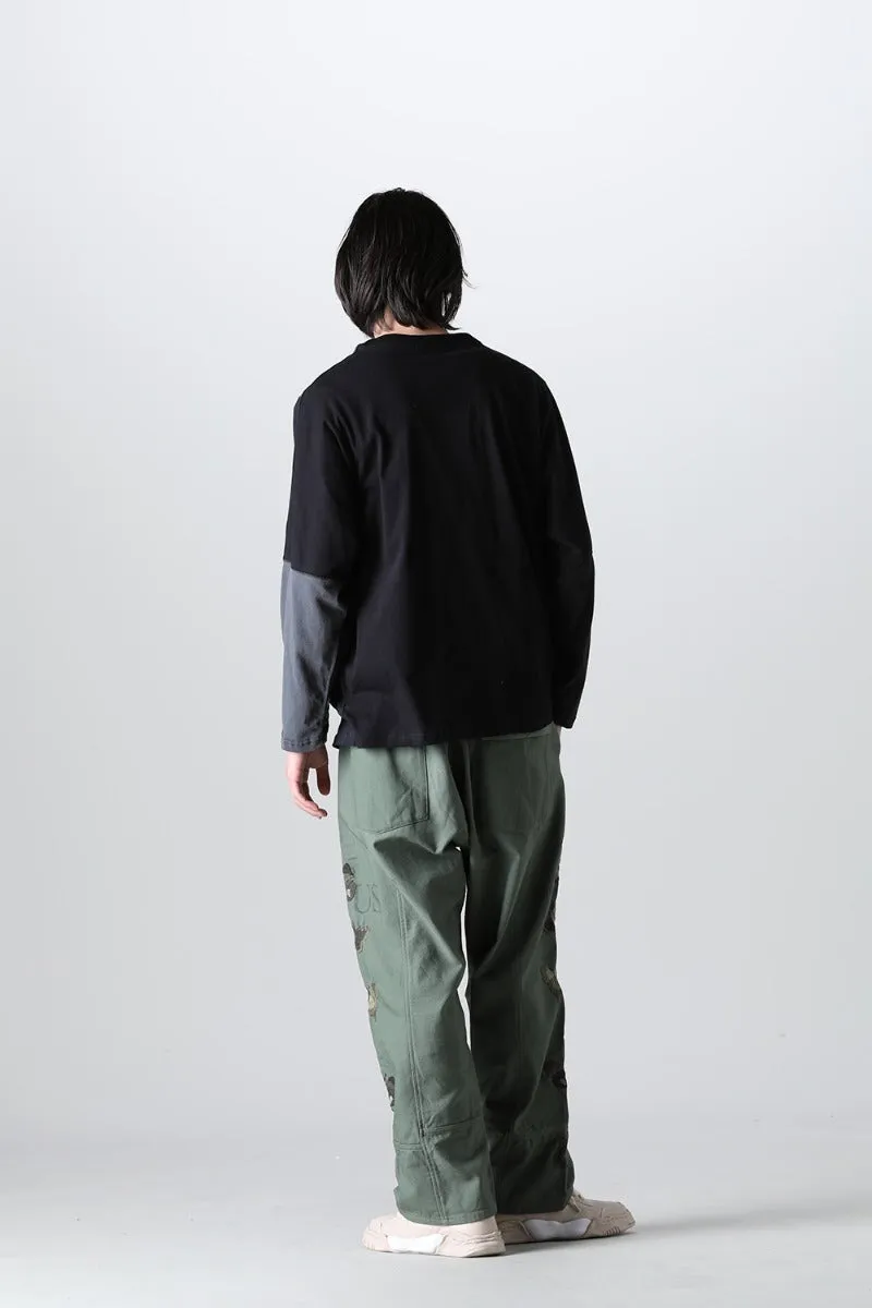 Crack L/S T-shirt - M1