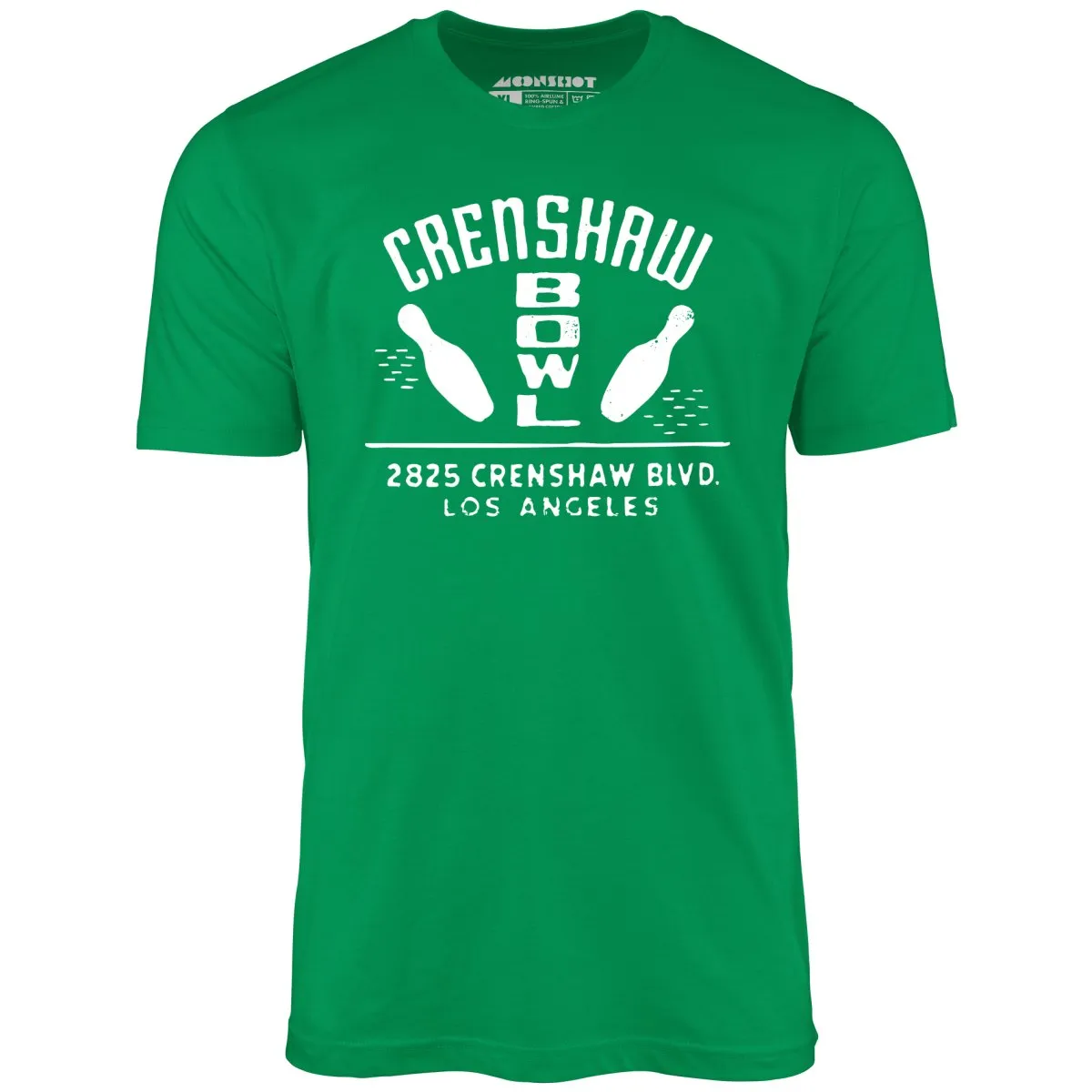 Crenshaw Bowl - Los Angeles, CA - Vintage Bowling Alley - Unisex T-Shirt