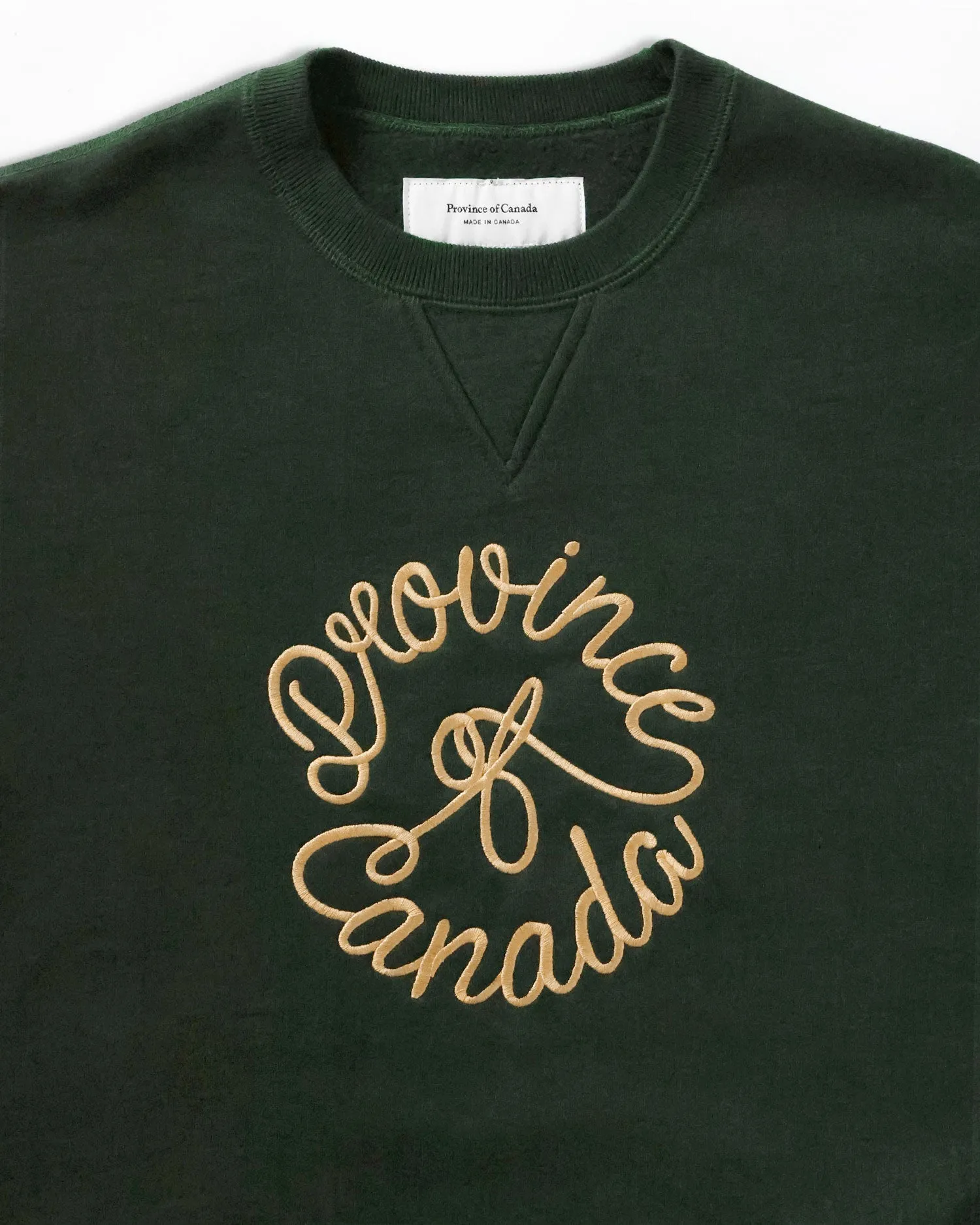 Crest Fleece Sweatshirt Forest - Unisex