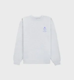 Crown Crewneck - Heather Gray