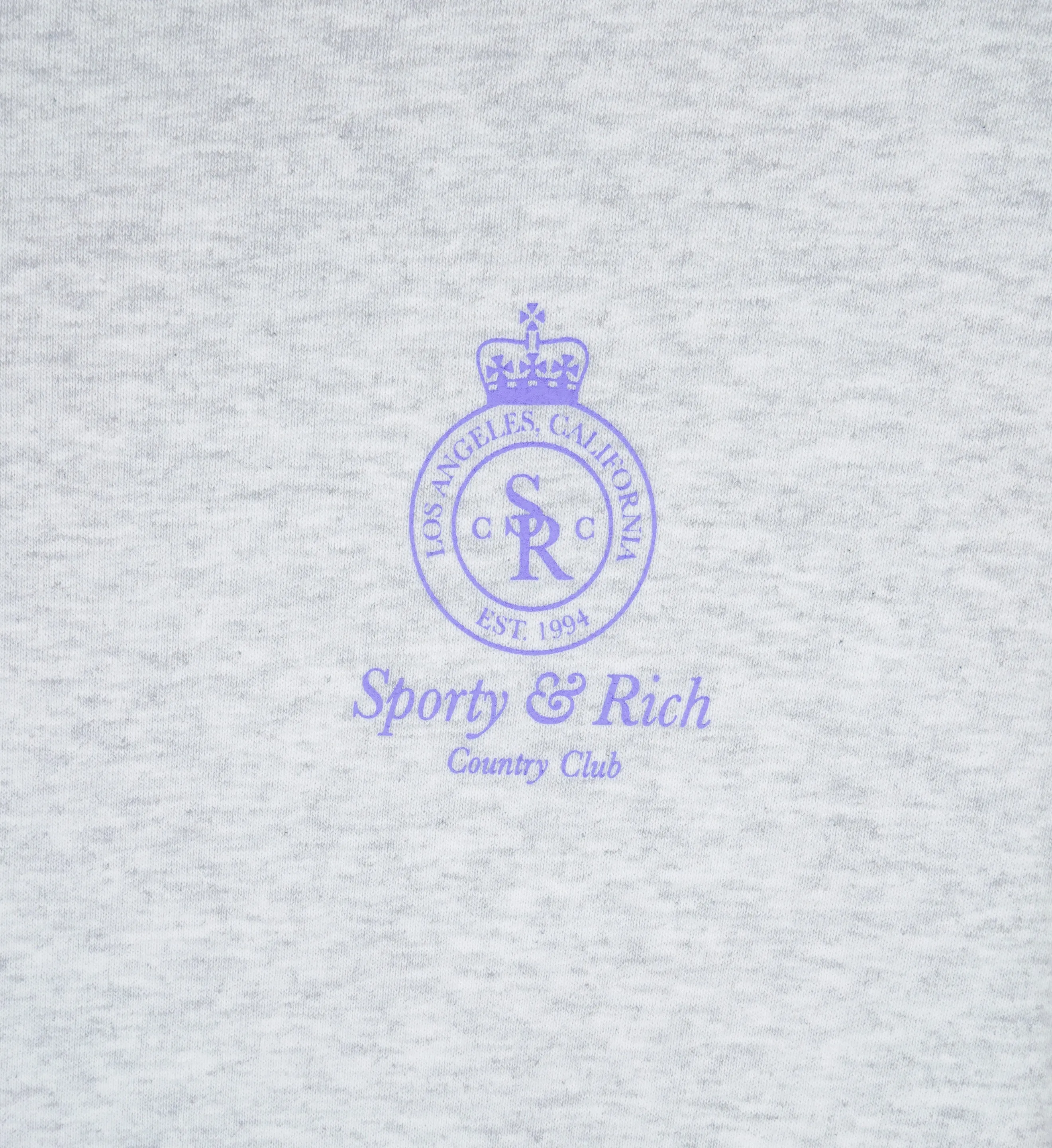 Crown Crewneck - Heather Gray