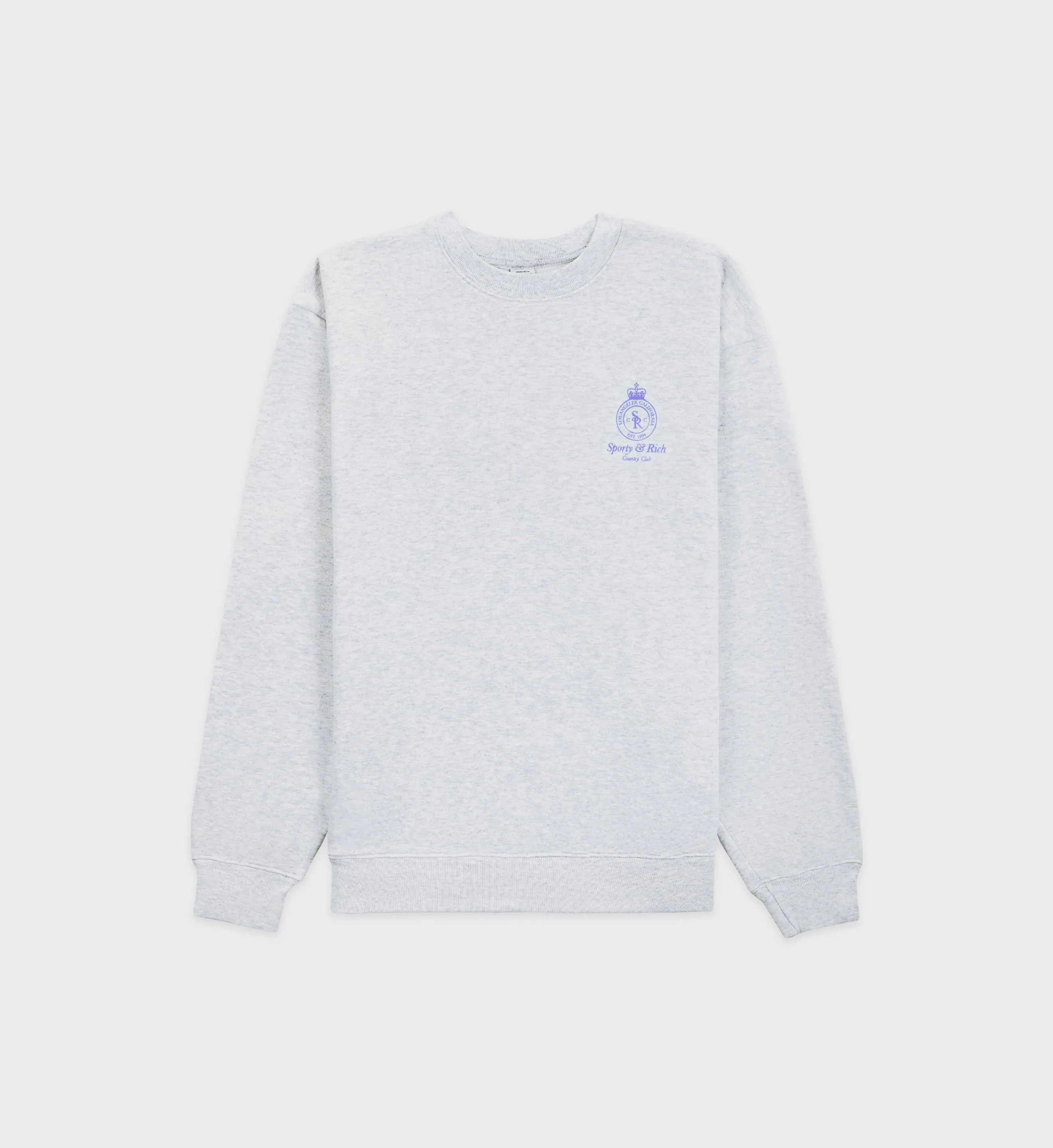 Crown Crewneck - Heather Gray
