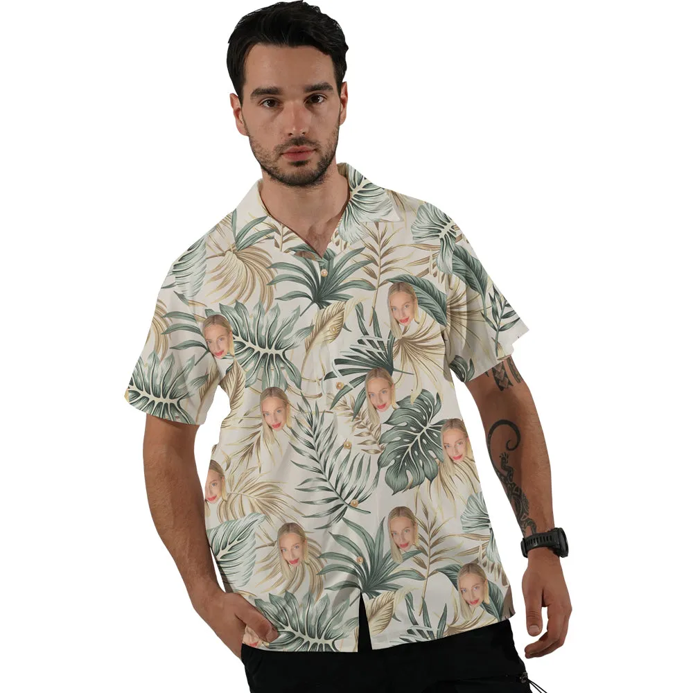 Custom Face Hawaiian Shirt Summer Beach Party Shirts