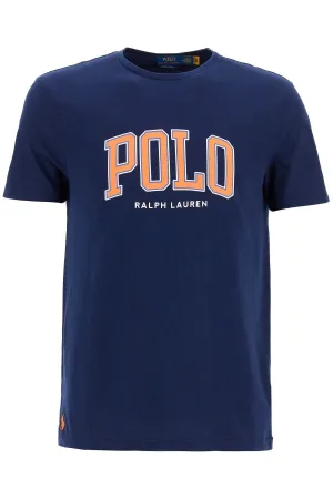 custom slim-fit logo t-shirt 710961130001 CRUISE NAVY