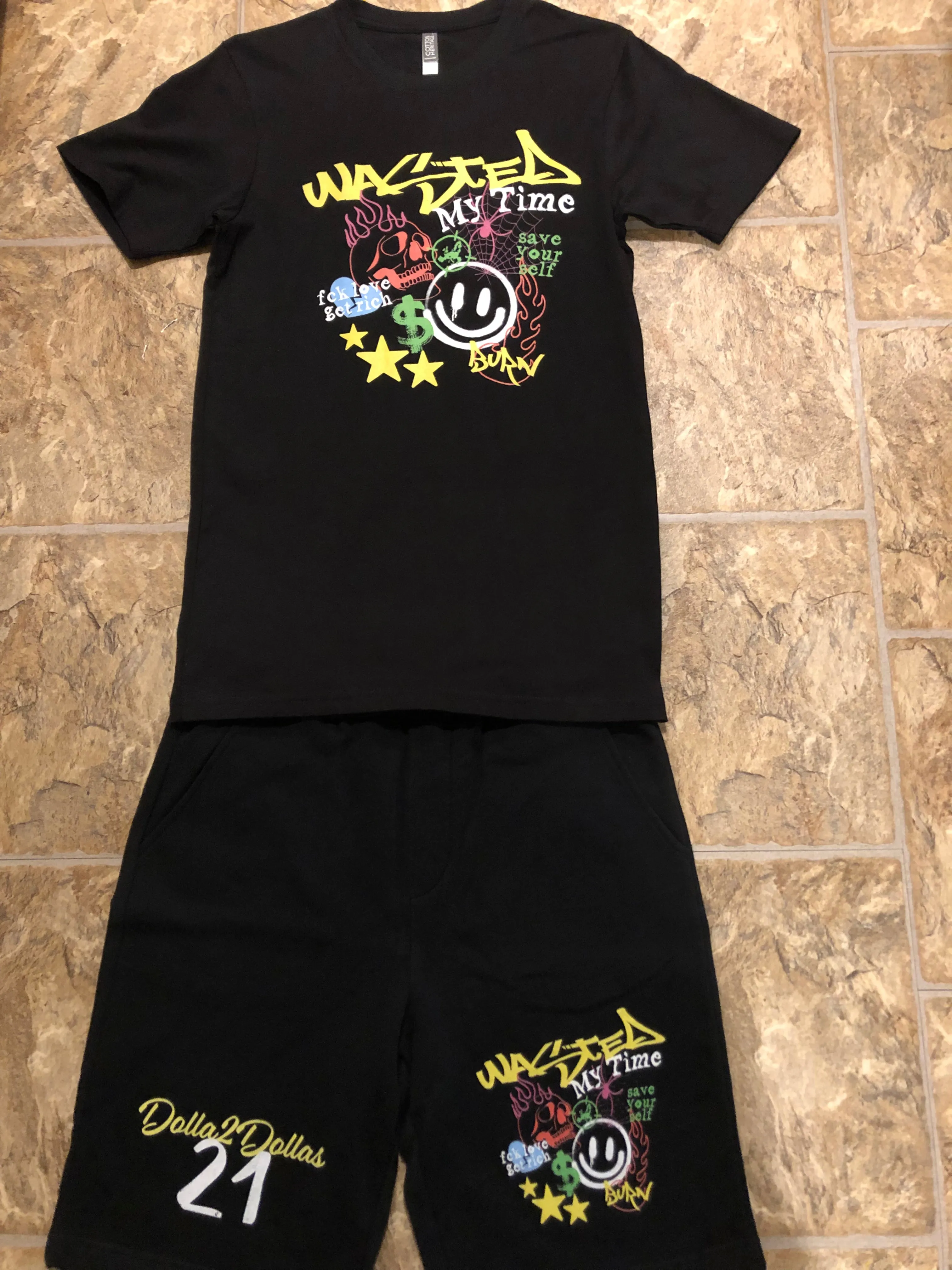 D2D™ | Fck Love, Get Rich Shorts