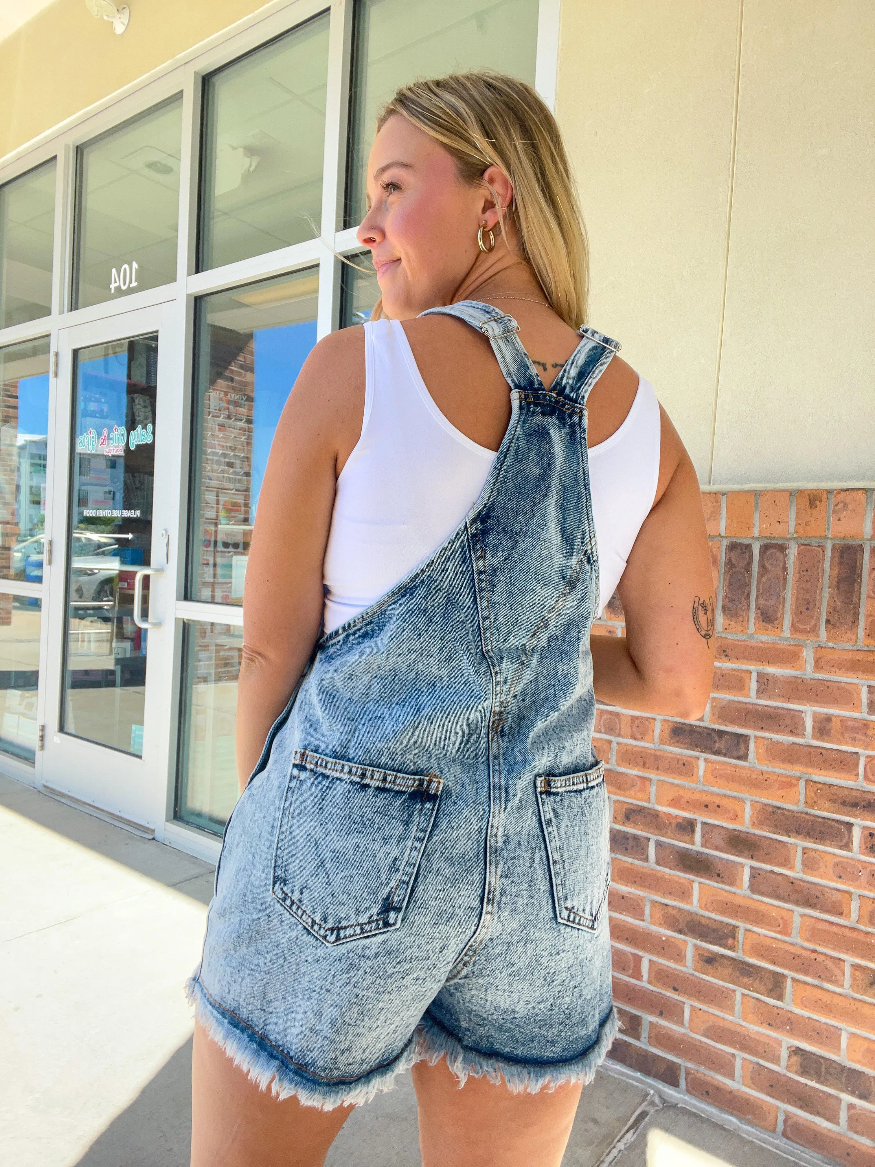 Darla Denim Overalls