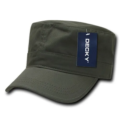 Decky GRM - Washed Cotton G.I. Cap, Fatigue Hat, Military Cap - CASE Pricing