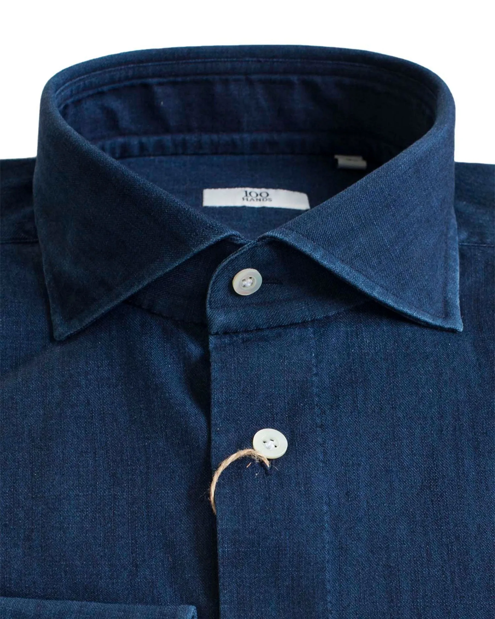 Deep Structured Indigo Shirt