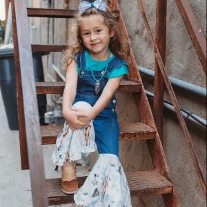 Denim and TeePee Overalls Baby (0-18)