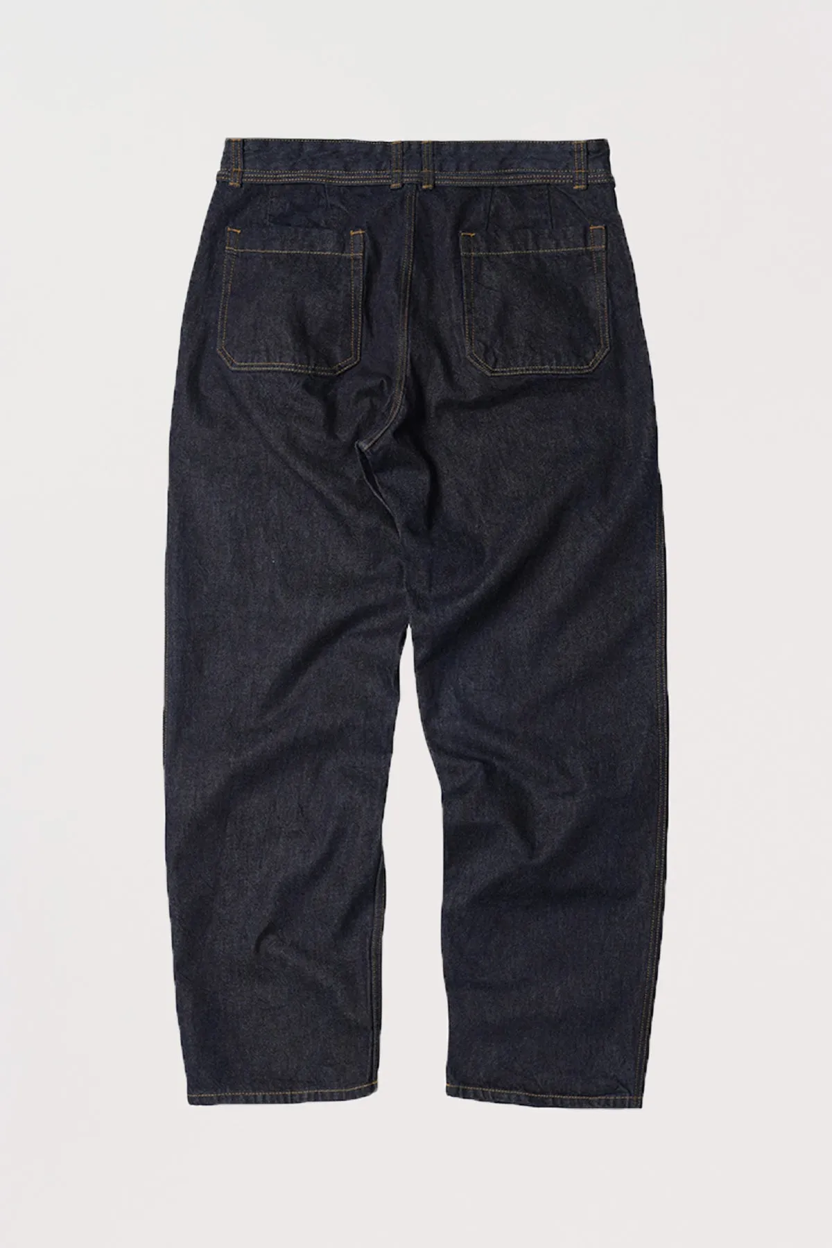 Denim Wide Fatigues - Indigo