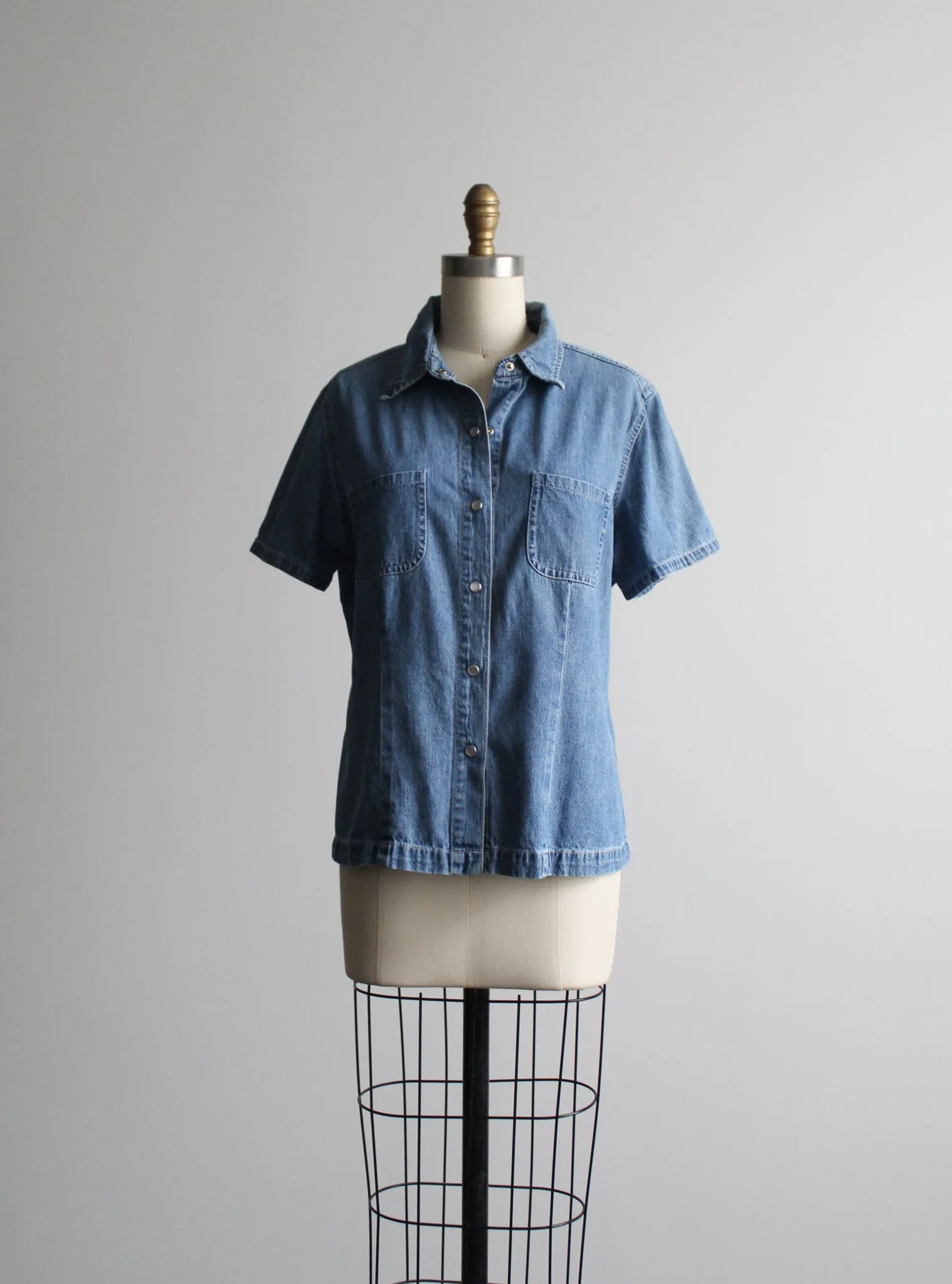 denim work shirt