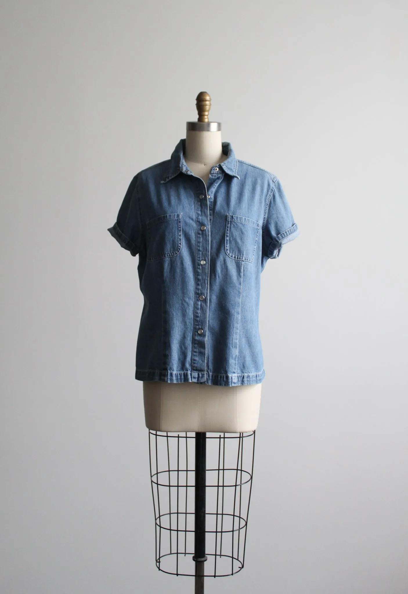 denim work shirt