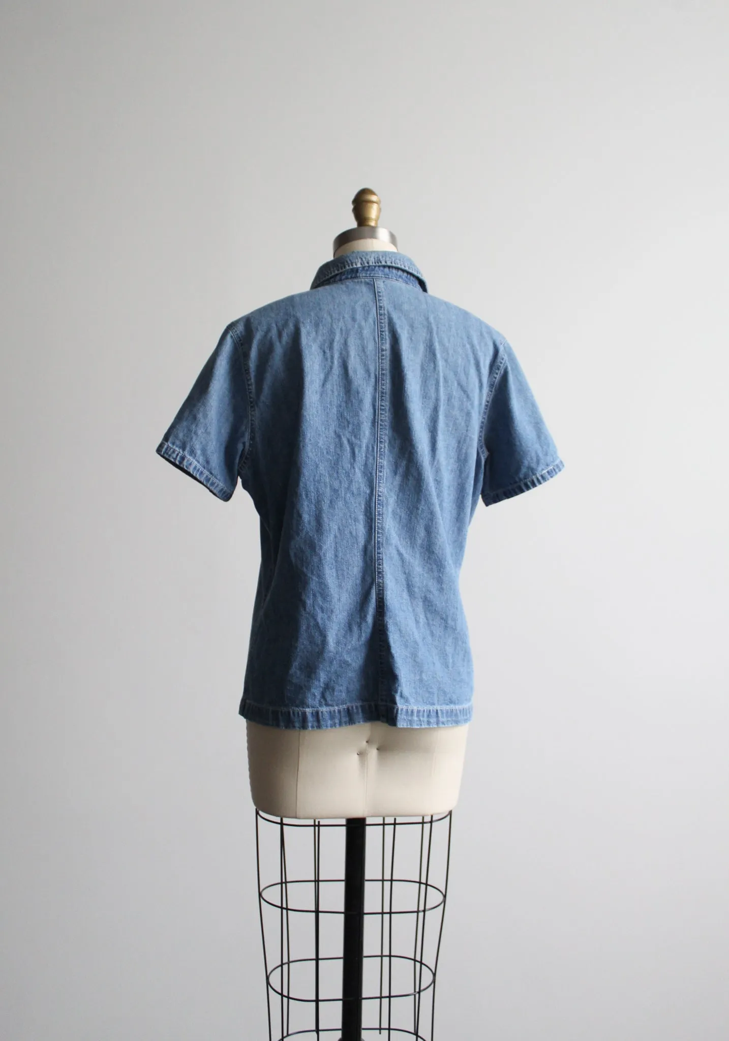 denim work shirt
