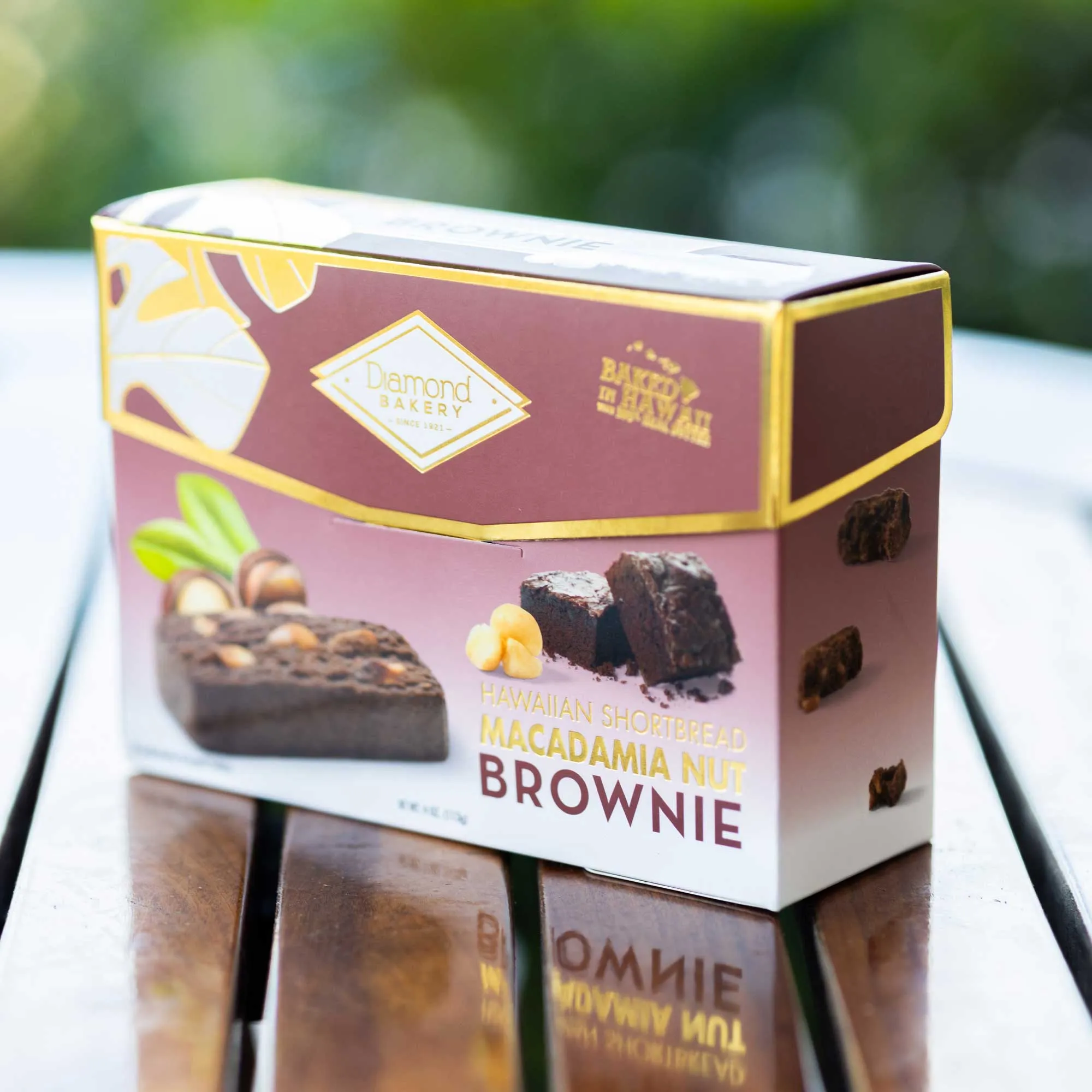 Diamond Bakery Hawaiian Macadamia Brownie Shortbread Cookies- 4 oz.
