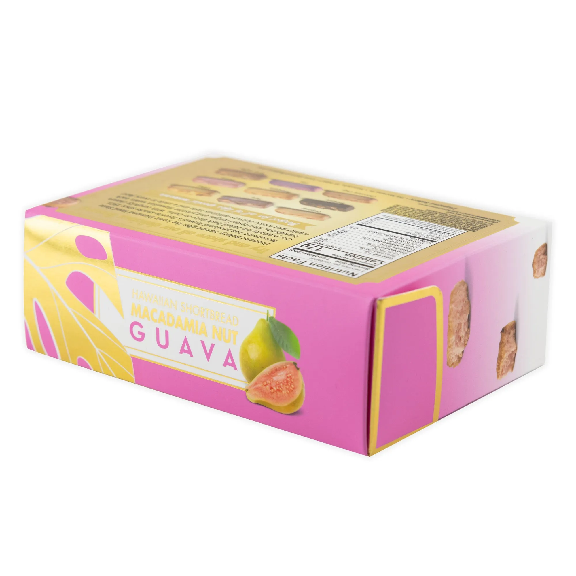 Diamond Bakery Hawaiian "Macadamia Guava" Shortbread Cookies- 4 oz.