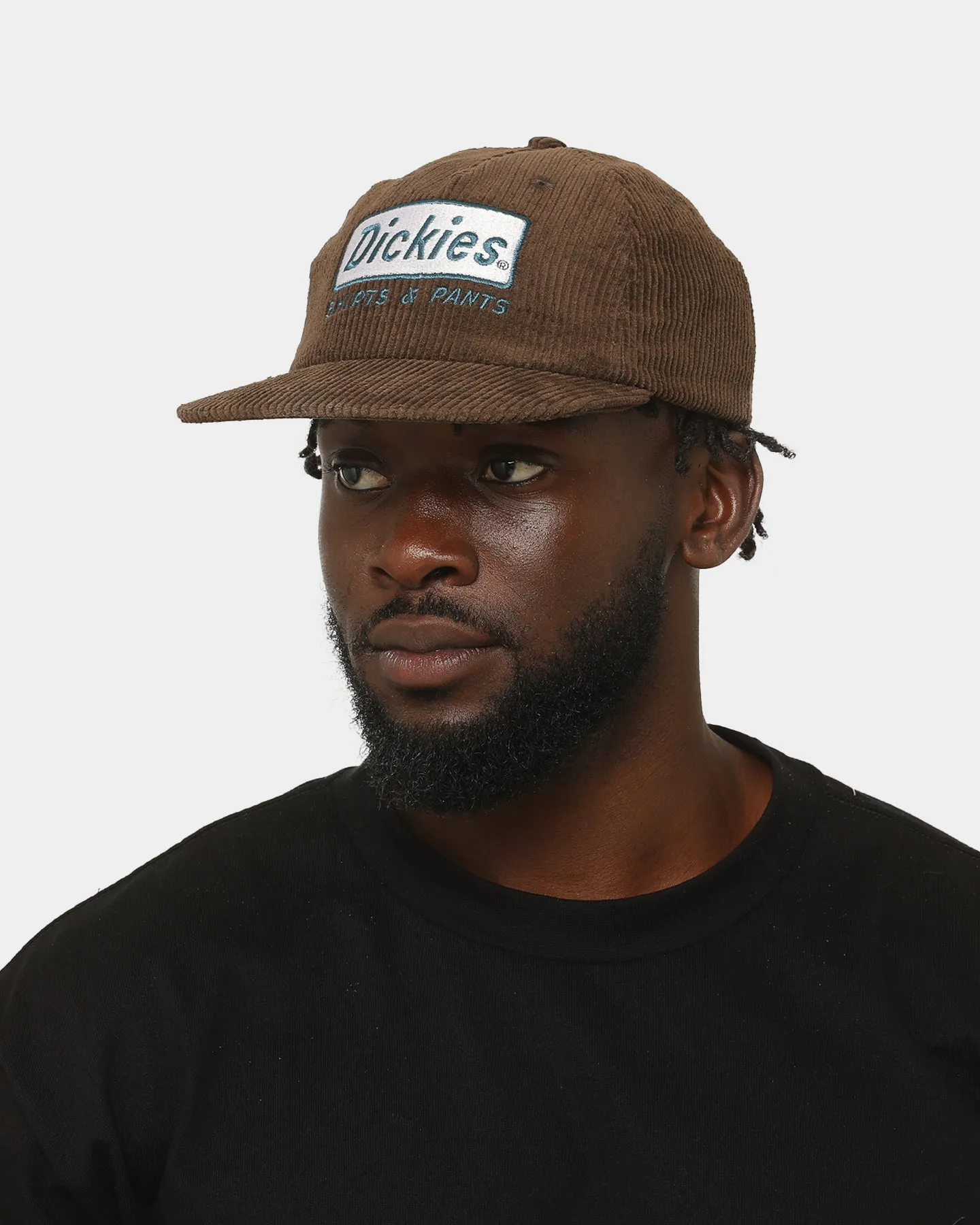 Dickies Hustle Unstructured 5 Panel Strapback Chestnut