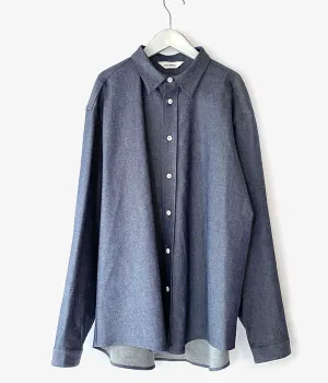 DIGAWEL/DENIM SHIRTS (NAVY)