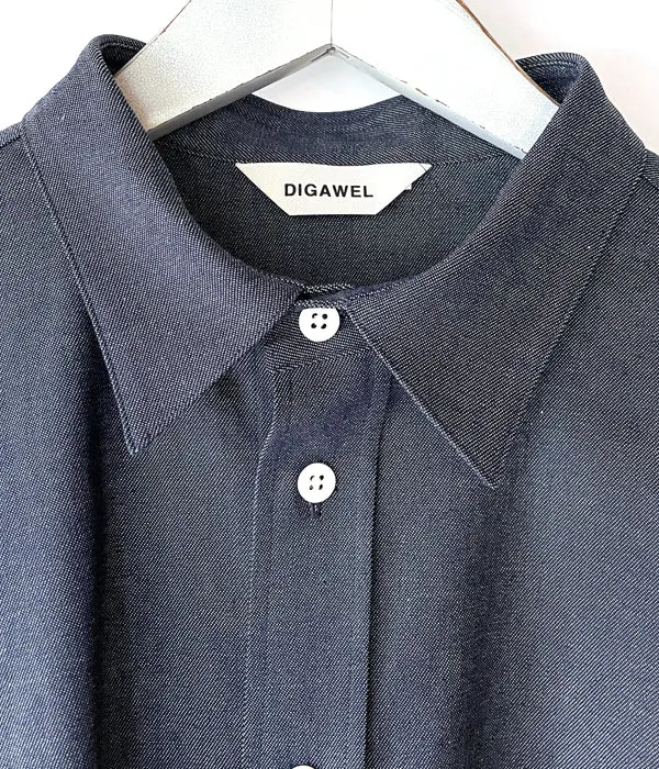 DIGAWEL/DENIM SHIRTS (NAVY)