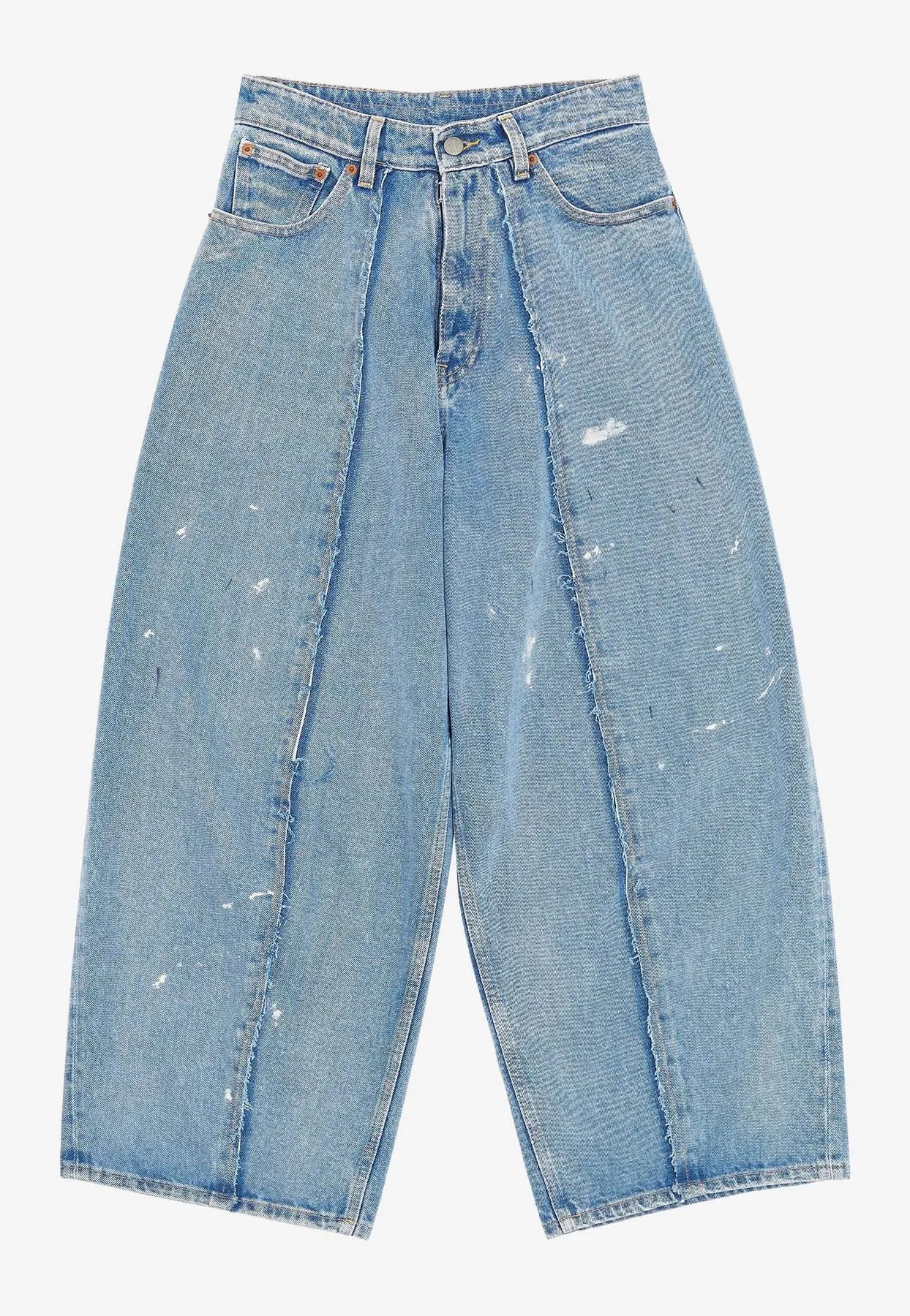 Distressed Cropped Jeans