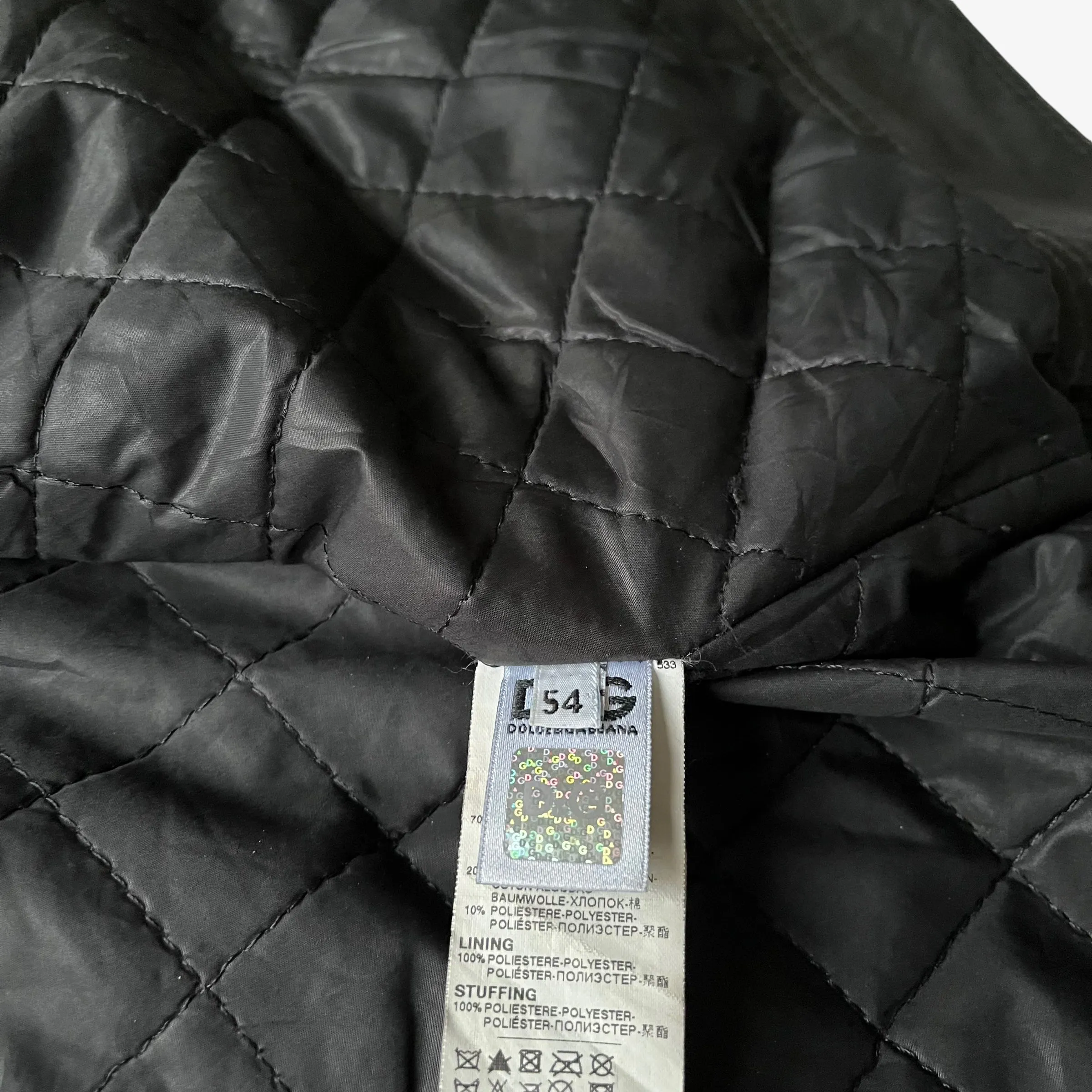 Dolce & Gabbana Leather Utility Jacket