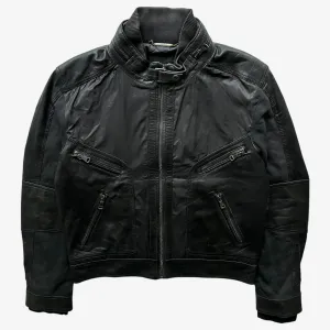 Dolce & Gabbana Leather Utility Jacket