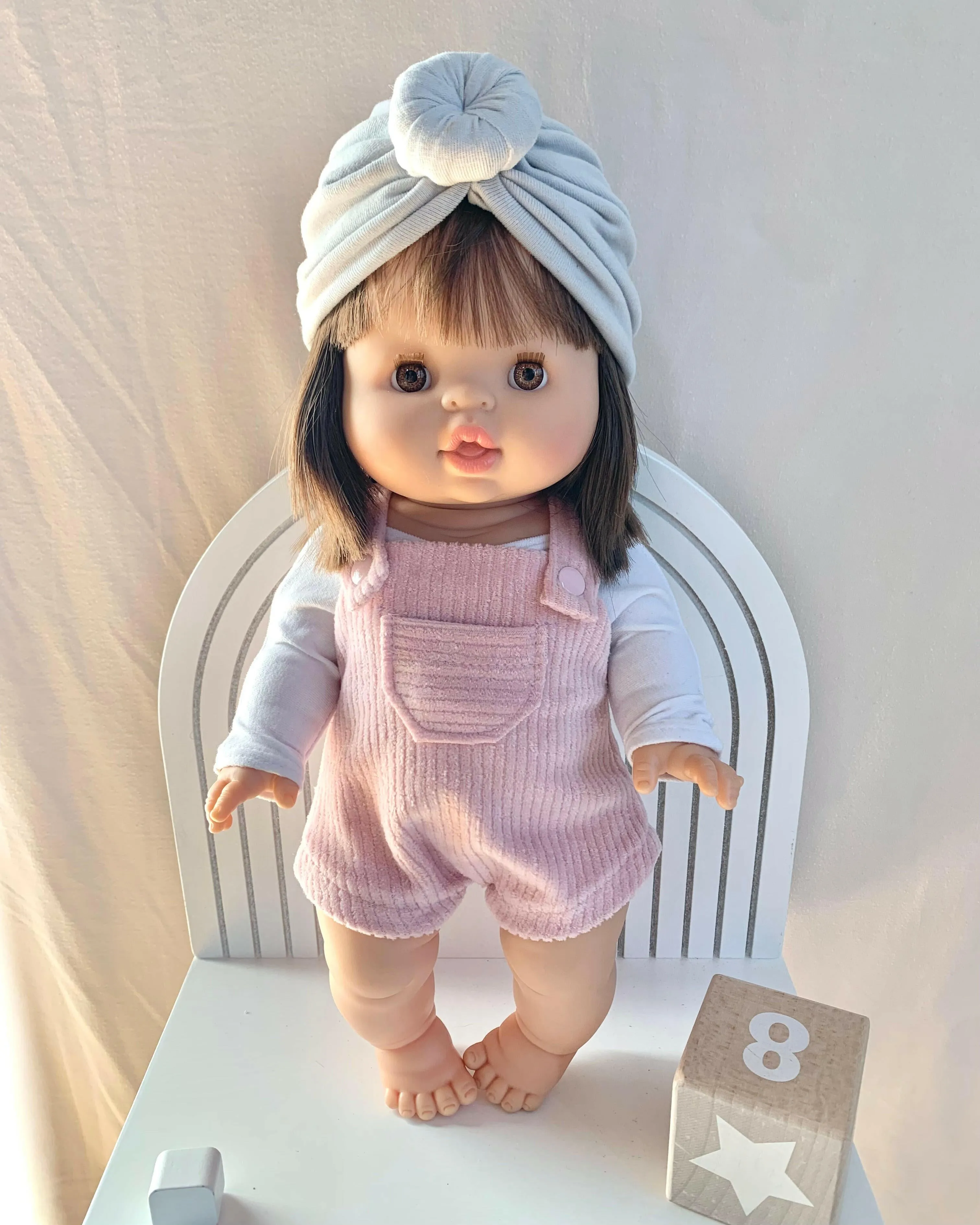 Doll Corduroy Overalls
