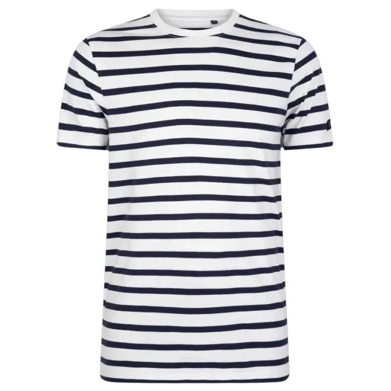 Donkerblauw striped t-shirt Tim