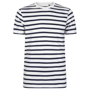 Donkerblauw striped t-shirt Tim
