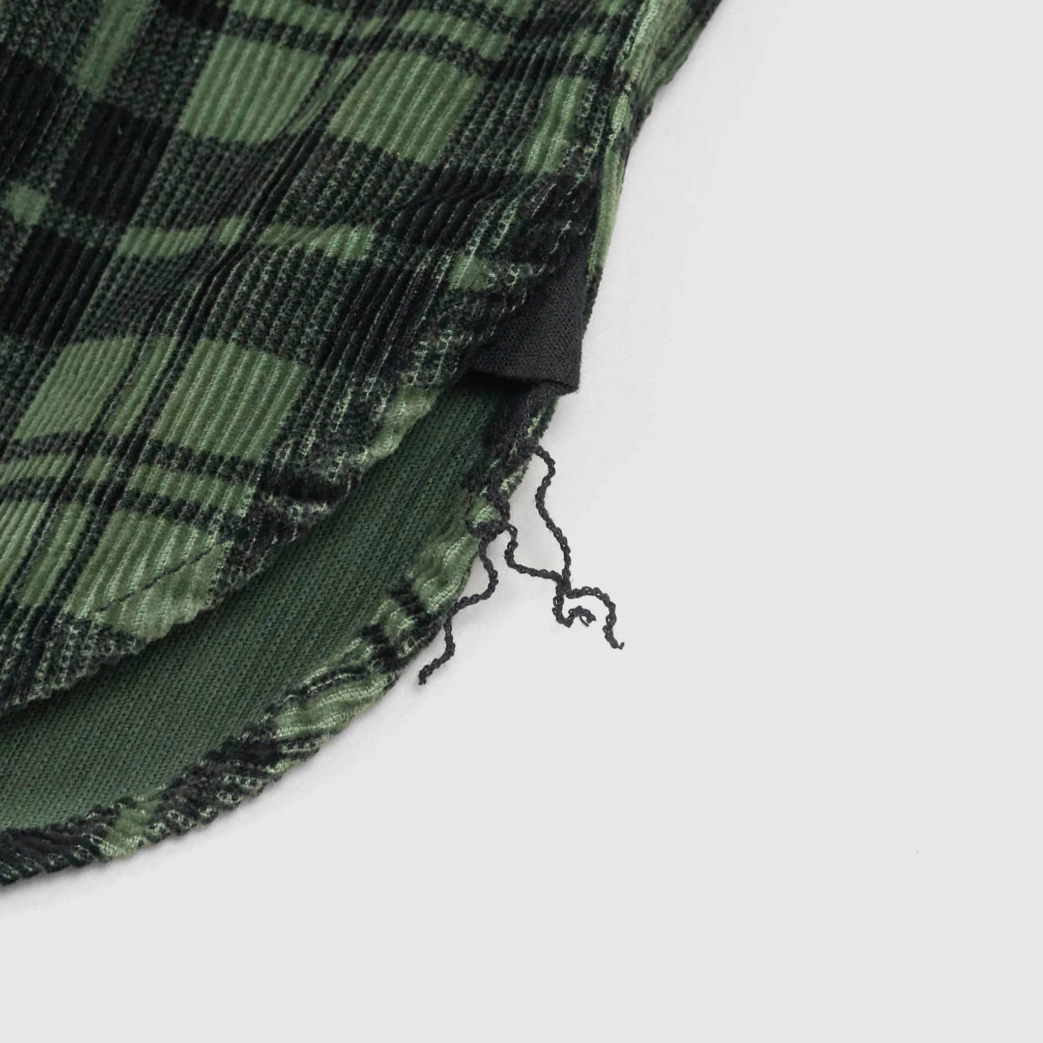 Double RL Plaid Corduroy Workshirt