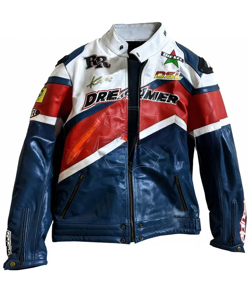 Dreamer Bandit Biker Leather Jacket