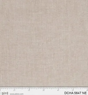Dreamweaver Chambray, Beige, (DCHA5647 NE) by P&B Textiles, sold by the half yard