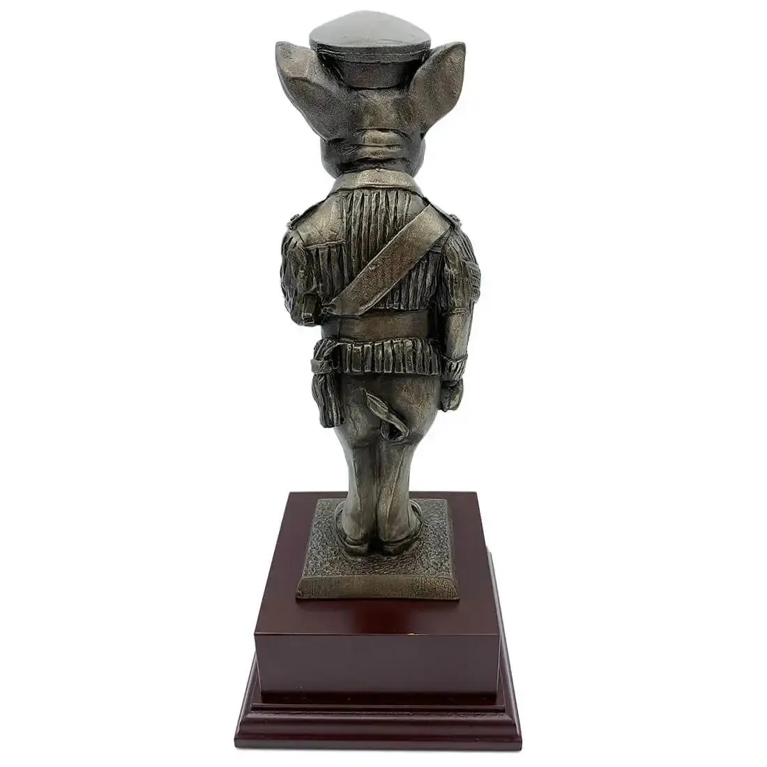 Drill Pig Sergeant Bronze Resin Statue