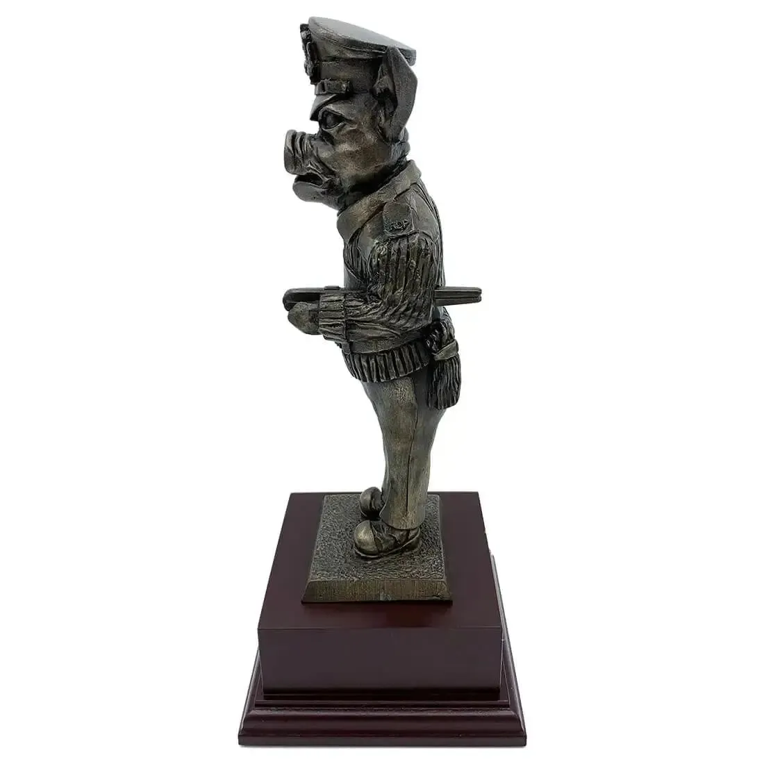 Drill Pig Sergeant Bronze Resin Statue