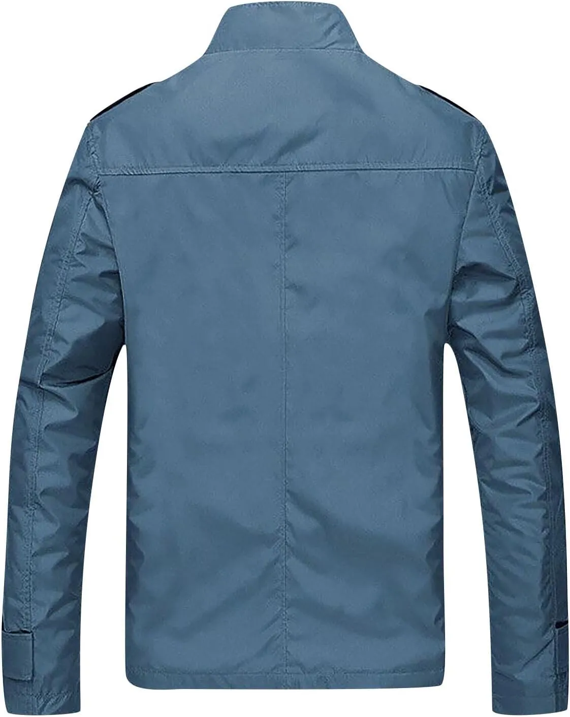 DuDubaby Men's Autumn Long Sleeve Splicing Sweatshirt Top Tee Blouse Jacket Coat