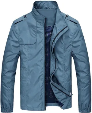 DuDubaby Men's Autumn Long Sleeve Splicing Sweatshirt Top Tee Blouse Jacket Coat