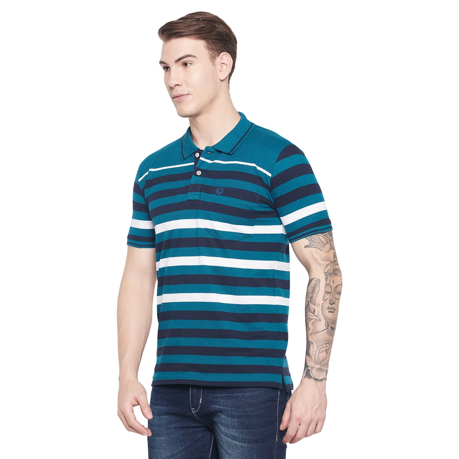 Duke Stardust Men Half Sleeve Cotton T-shirt (LF5706)