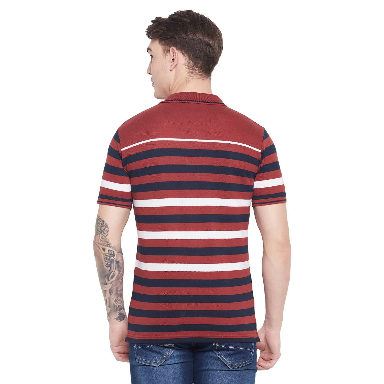 Duke Stardust Men Half Sleeve Cotton T-shirt (LF5706)